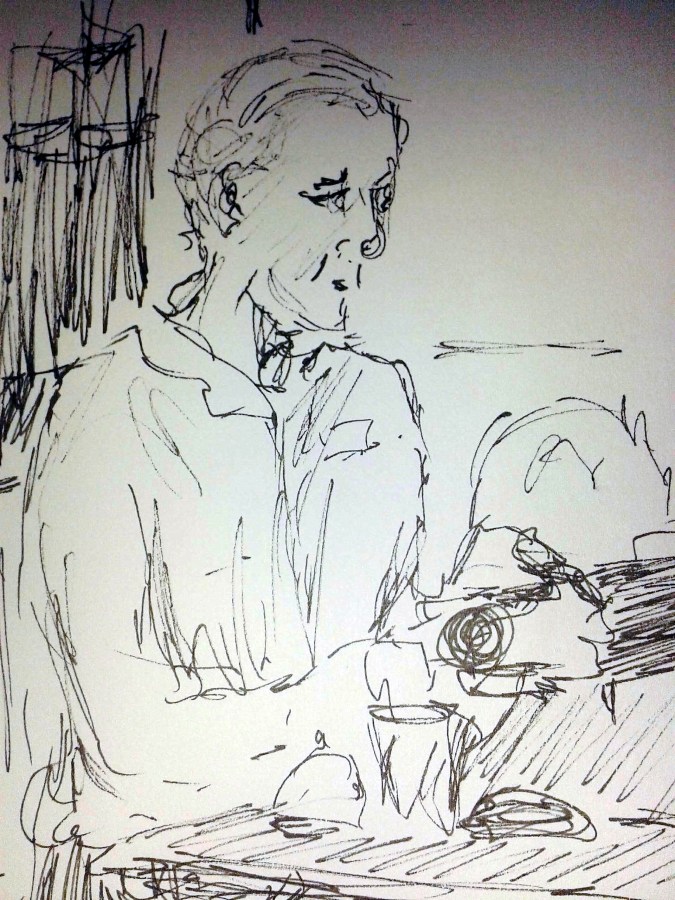 The court recorder - fee whitelaw. Participation on Trial march 2015